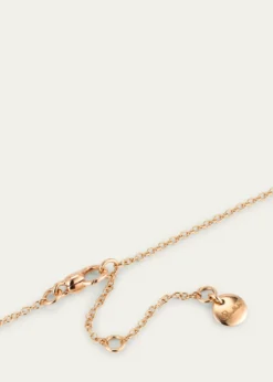 PomellatoTogether 18K Rose Gold Diamond Circle Pendant Necklace