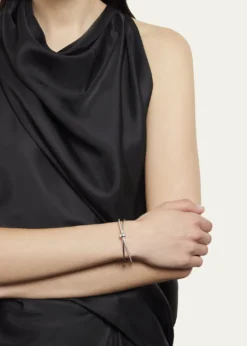 PomellatoWhite Gold Together Bracelet with Diamonds