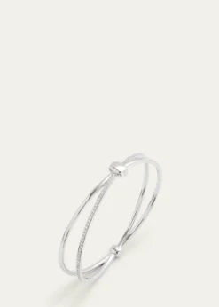 PomellatoWhite Gold Together Bracelet with Diamonds