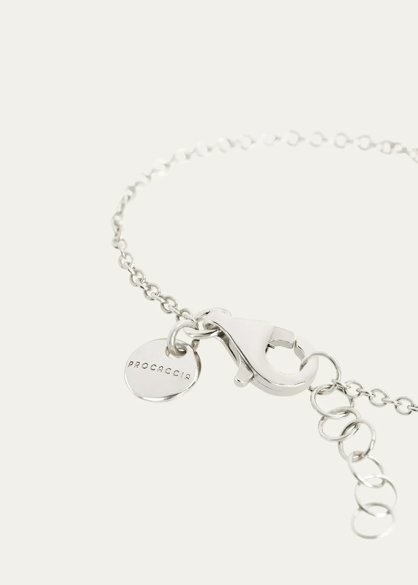 Procaccia Jewelry18K Gold Hebrew GIMEL Initial Bracelet