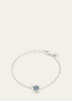Procaccia Jewelry18K Gold Hebrew MEM Initial Bracelet