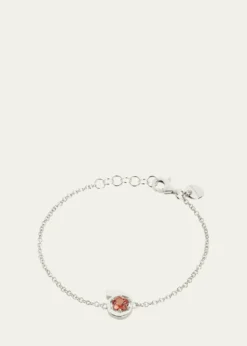 Procaccia Jewelry18K Gold Hebrew SAMECH Initial Bracelet