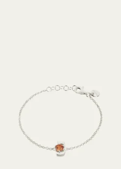 Procaccia Jewelry18K Gold Hebrew NUN Initial Bracelet
