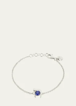 Procaccia Jewelry18K Gold Hebrew HEI Initial Bracelet
