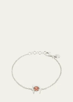 Procaccia Jewelry18K Gold Hebrew KHET Initial Bracelet