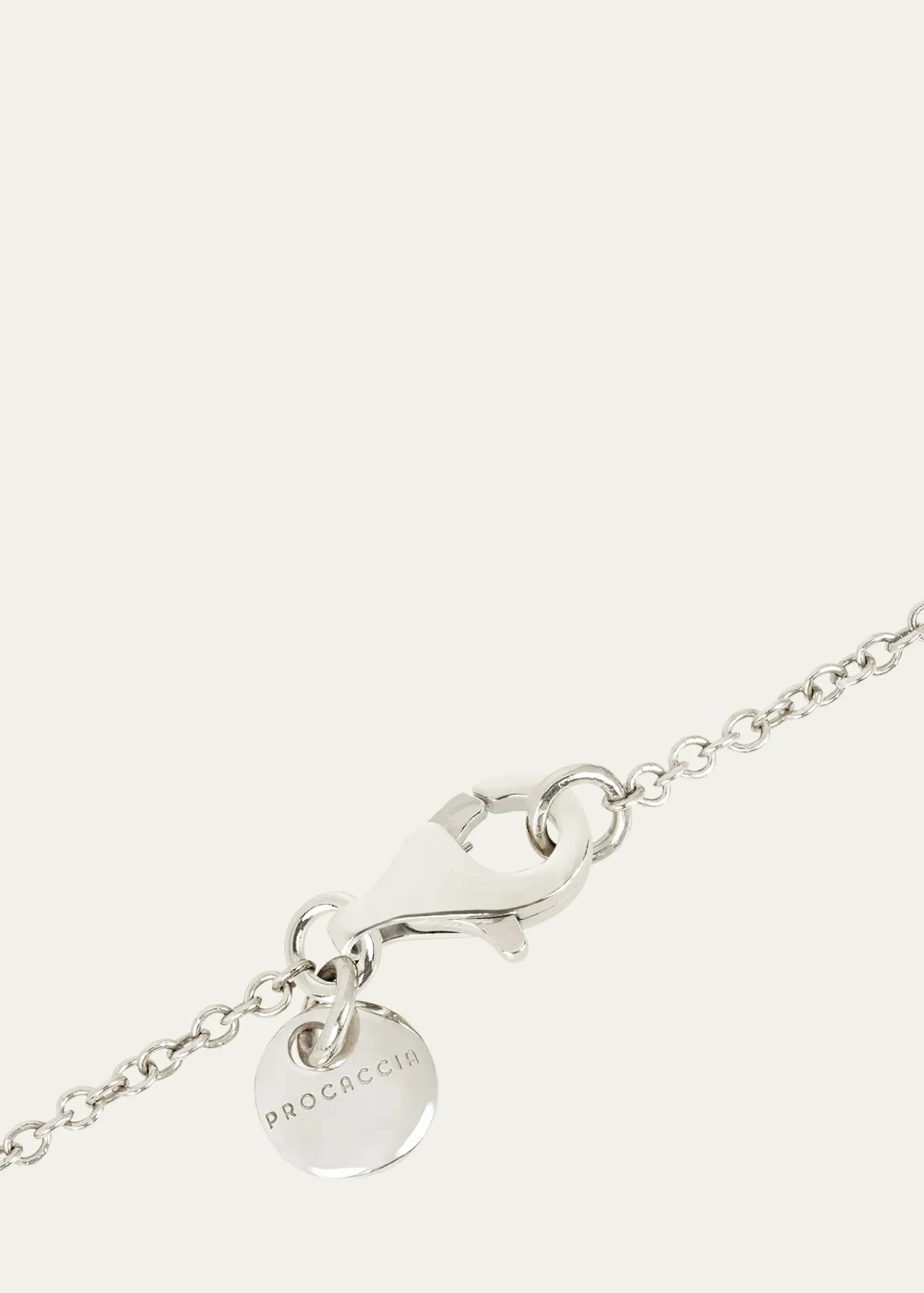 Procaccia Jewelry18K Gold Hebrew KHET Initial Necklace