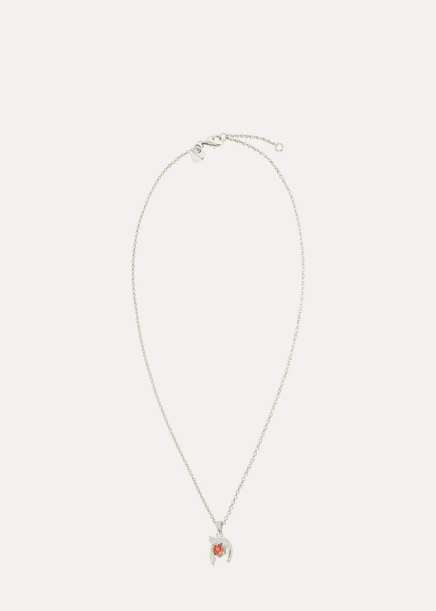 Procaccia Jewelry18K Gold Hebrew KHET Initial Necklace