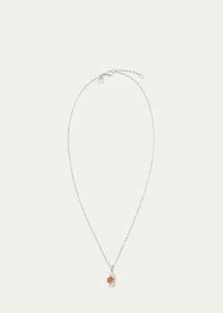 Procaccia Jewelry18K Gold Hebrew NUN Initial Necklace