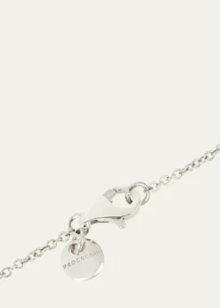 Procaccia Jewelry18K Gold Hebrew KHAF Initial Necklace