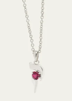 Procaccia Jewelry18K Gold Hebrew QUF Initial Necklace