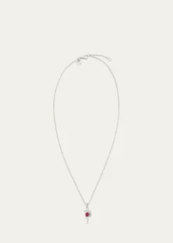 Procaccia Jewelry18K Gold Hebrew QUF Initial Necklace