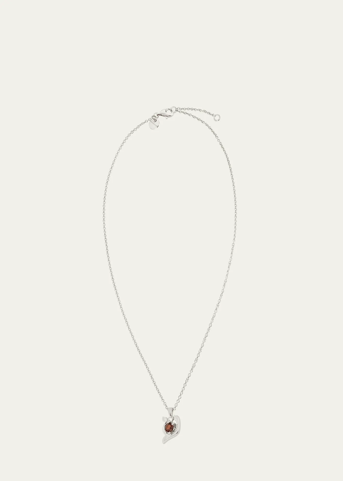 Procaccia Jewelry18K Gold Hebrew AYN Initial Necklace