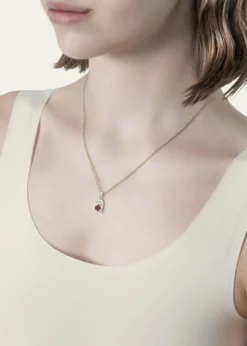 Procaccia Jewelry18K Gold Hebrew VAV Initial Necklace