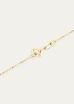 Procaccia Jewelry18K Yellow Gold Diamond Pave Chai Necklace