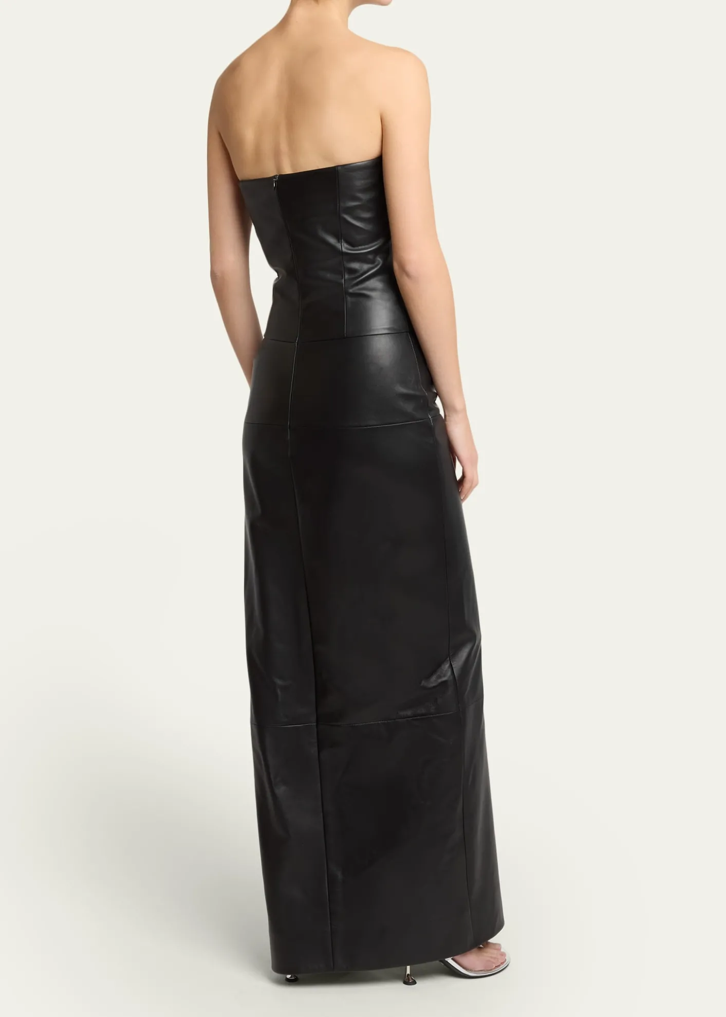 Proenza SchoulerAlonna Strapless Leather Dress
