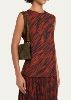 Proenza SchoulerBond Perforated Suede Shoulder Bag