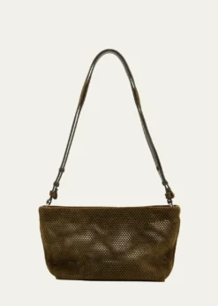 Proenza SchoulerBond Perforated Suede Shoulder Bag