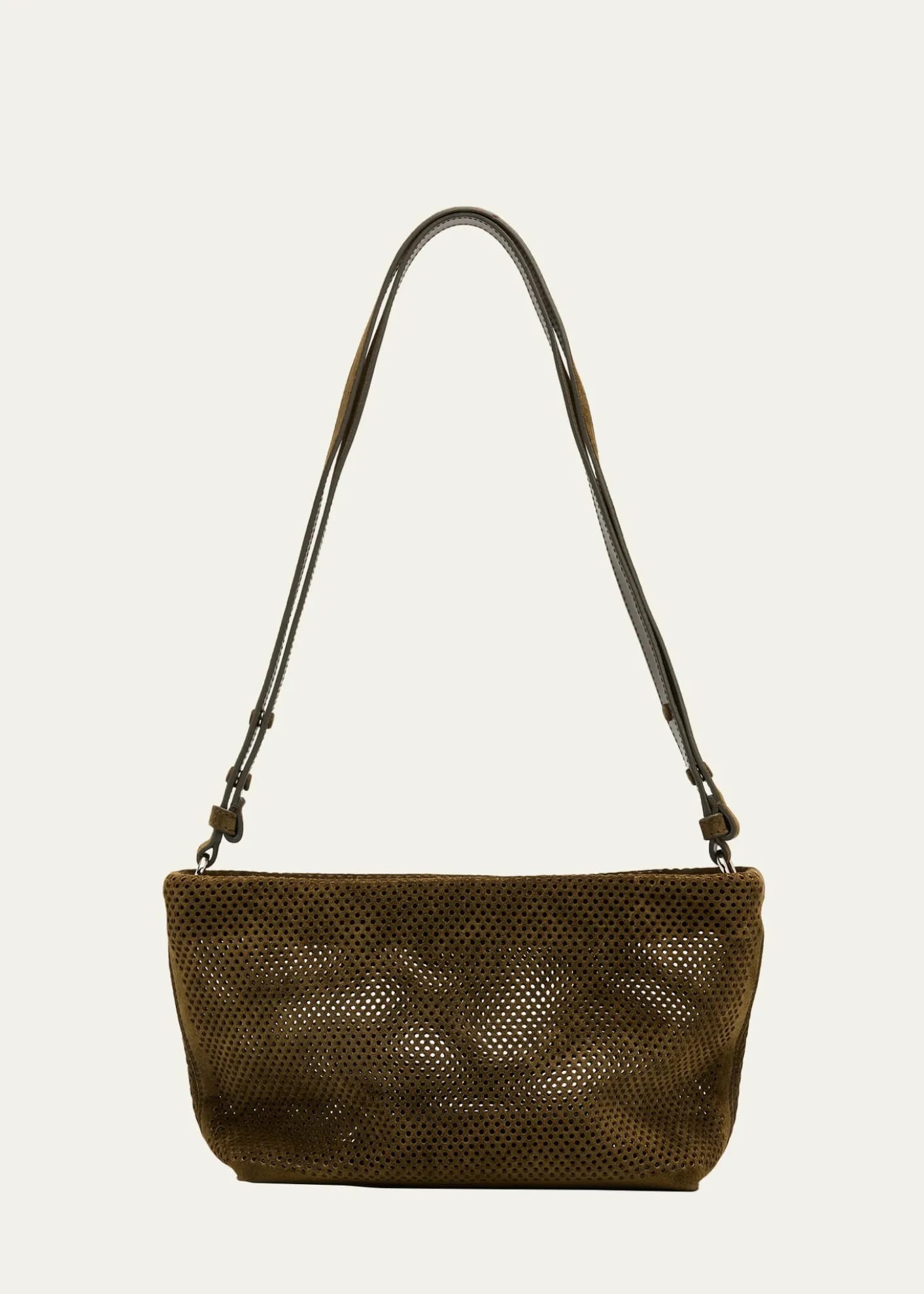 Proenza SchoulerBond Perforated Suede Shoulder Bag