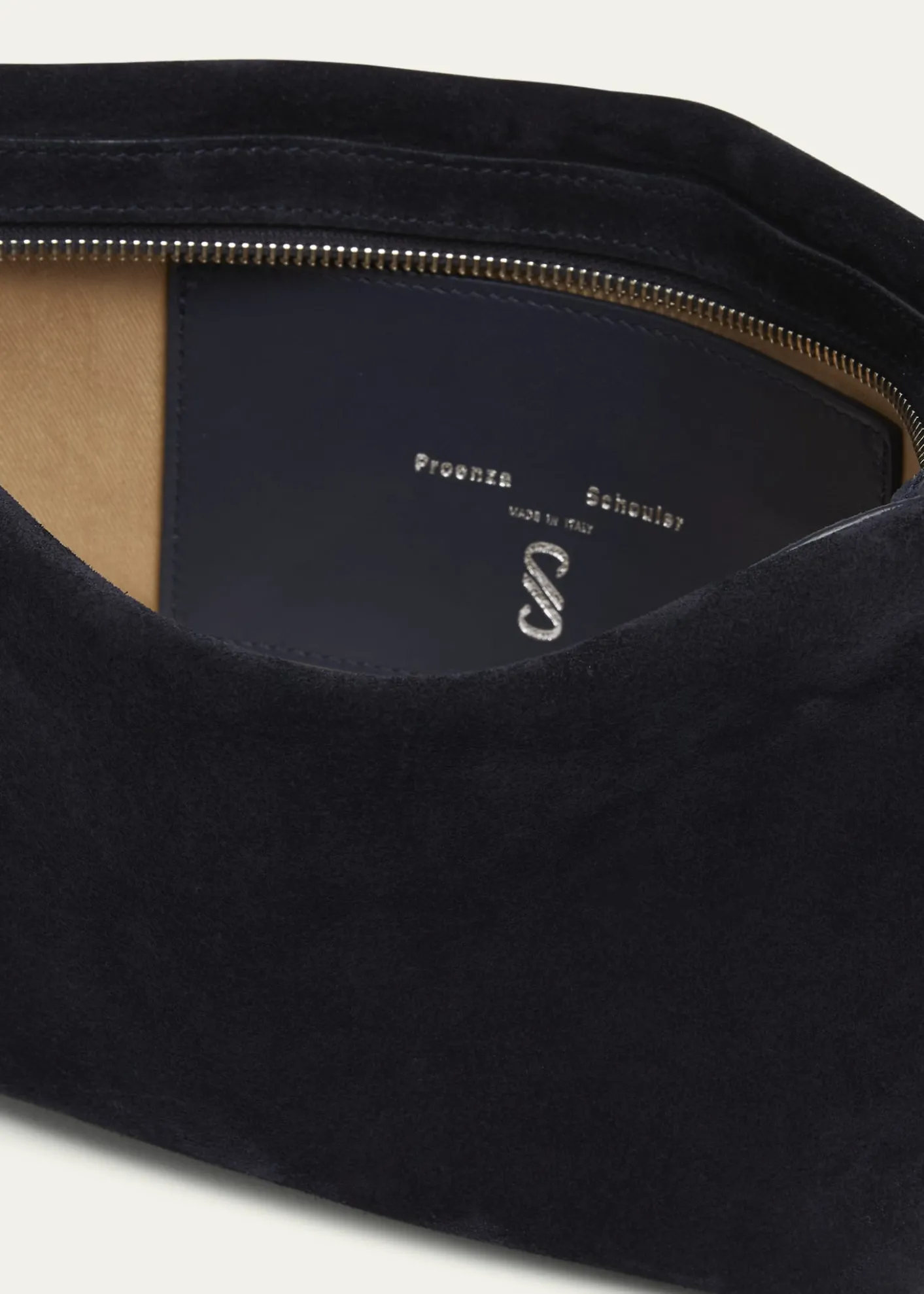 Proenza SchoulerBond Zip Suede Shoulder Bag