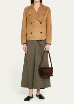 Proenza SchoulerBond Zip Suede Shoulder Bag