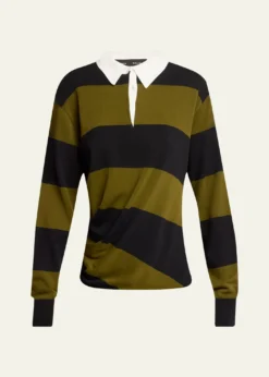 Proenza SchoulerCorinna Collared Long-Sleeve Top