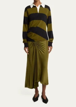 Proenza SchoulerCorinna Collared Long-Sleeve Top