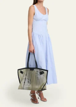 Proenza SchoulerDays Printed Mesh Carryall Tote Bag