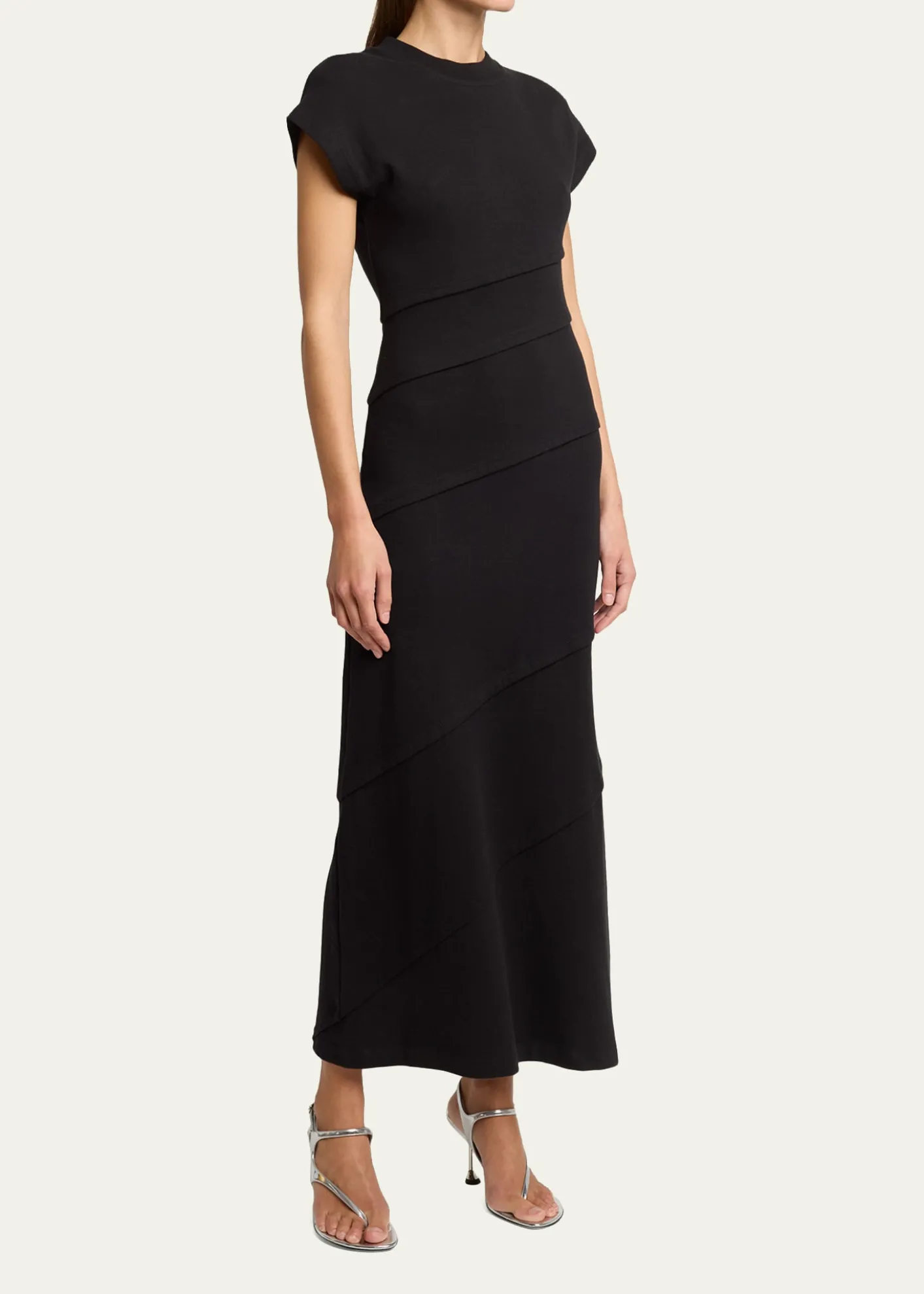 Proenza SchoulerHilma Cap-Sleeve Column Dress