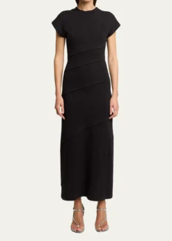 Proenza SchoulerHilma Cap-Sleeve Column Dress