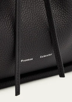Proenza SchoulerLarge Ruched Pebbled Calfskin Tote Bag