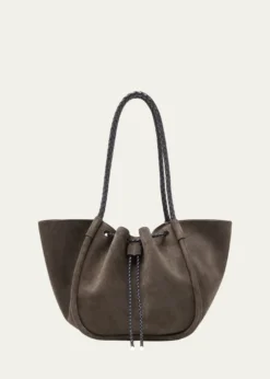 Proenza SchoulerLarge Ruched Suede Tote Bag