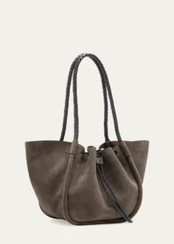 Proenza SchoulerLarge Ruched Suede Tote Bag