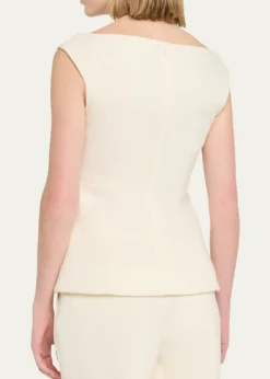 Proenza SchoulerMariam Wool Scuba V-Neck Top