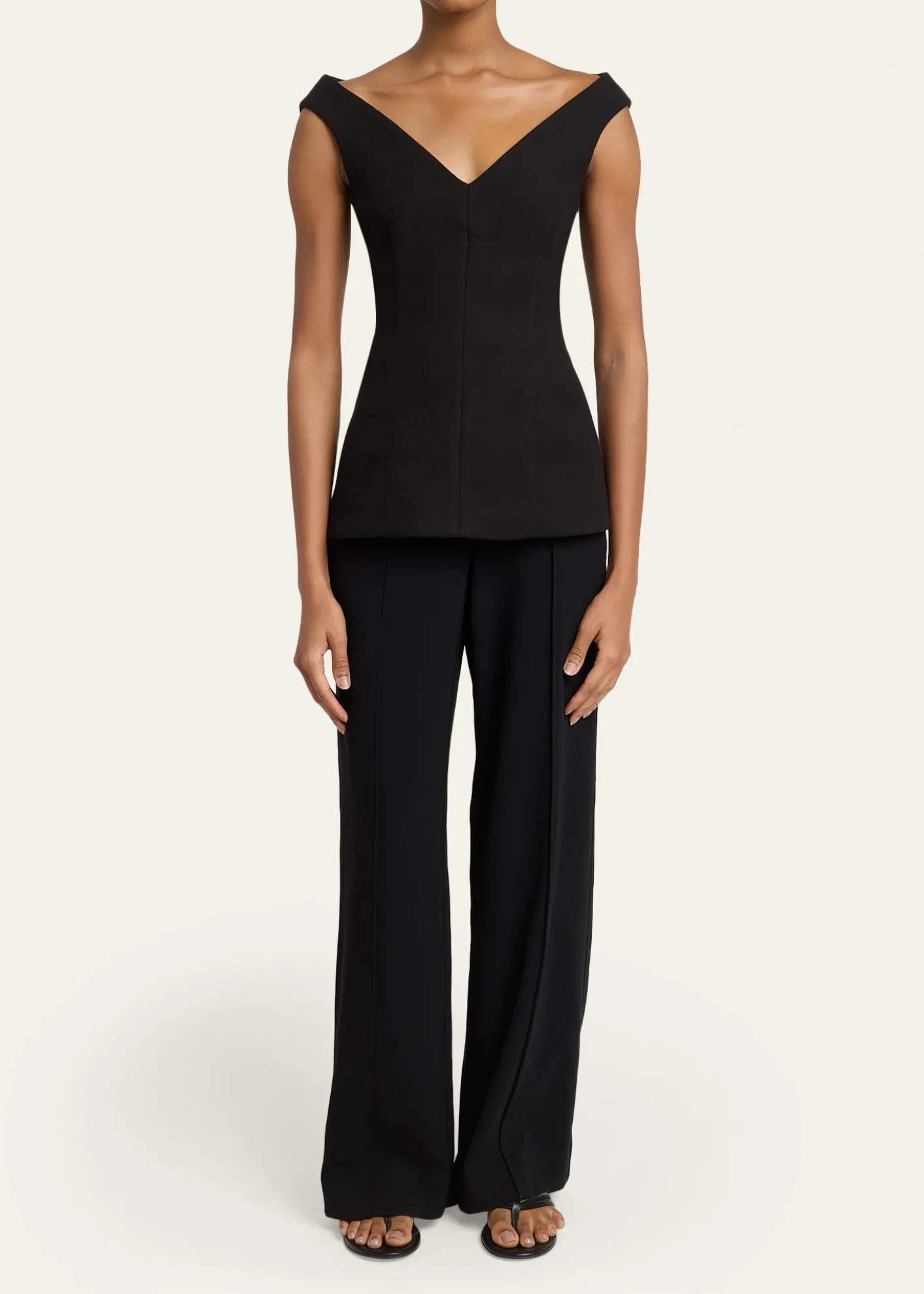 Proenza SchoulerMariam Wool V-Neck Top