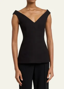 Proenza SchoulerMariam Wool V-Neck Top