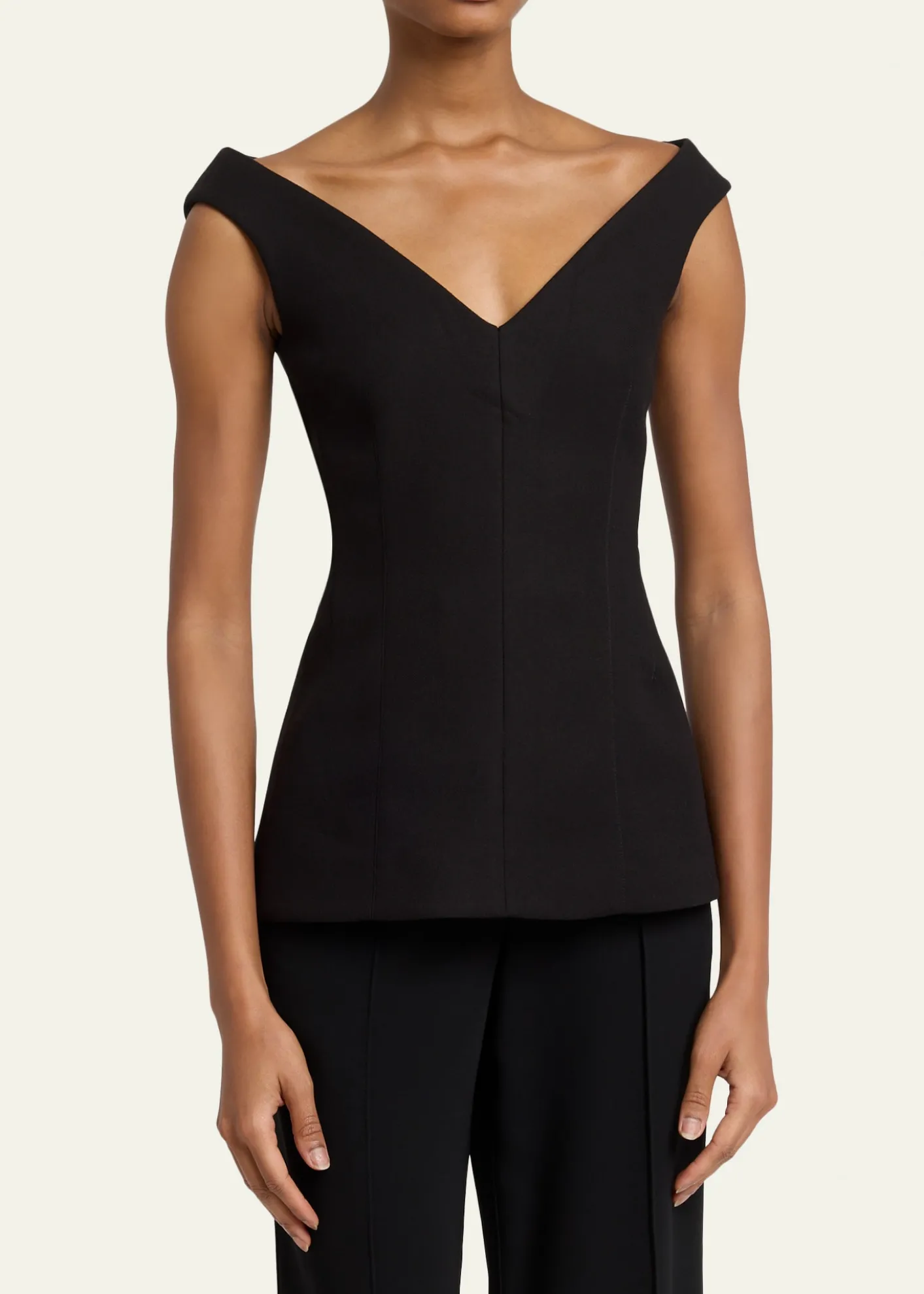 Proenza SchoulerMariam Wool V-Neck Top