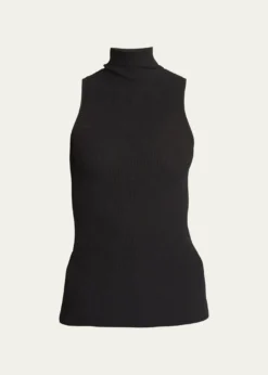 Proenza SchoulerMatte Viscose Knit Ribbed Top