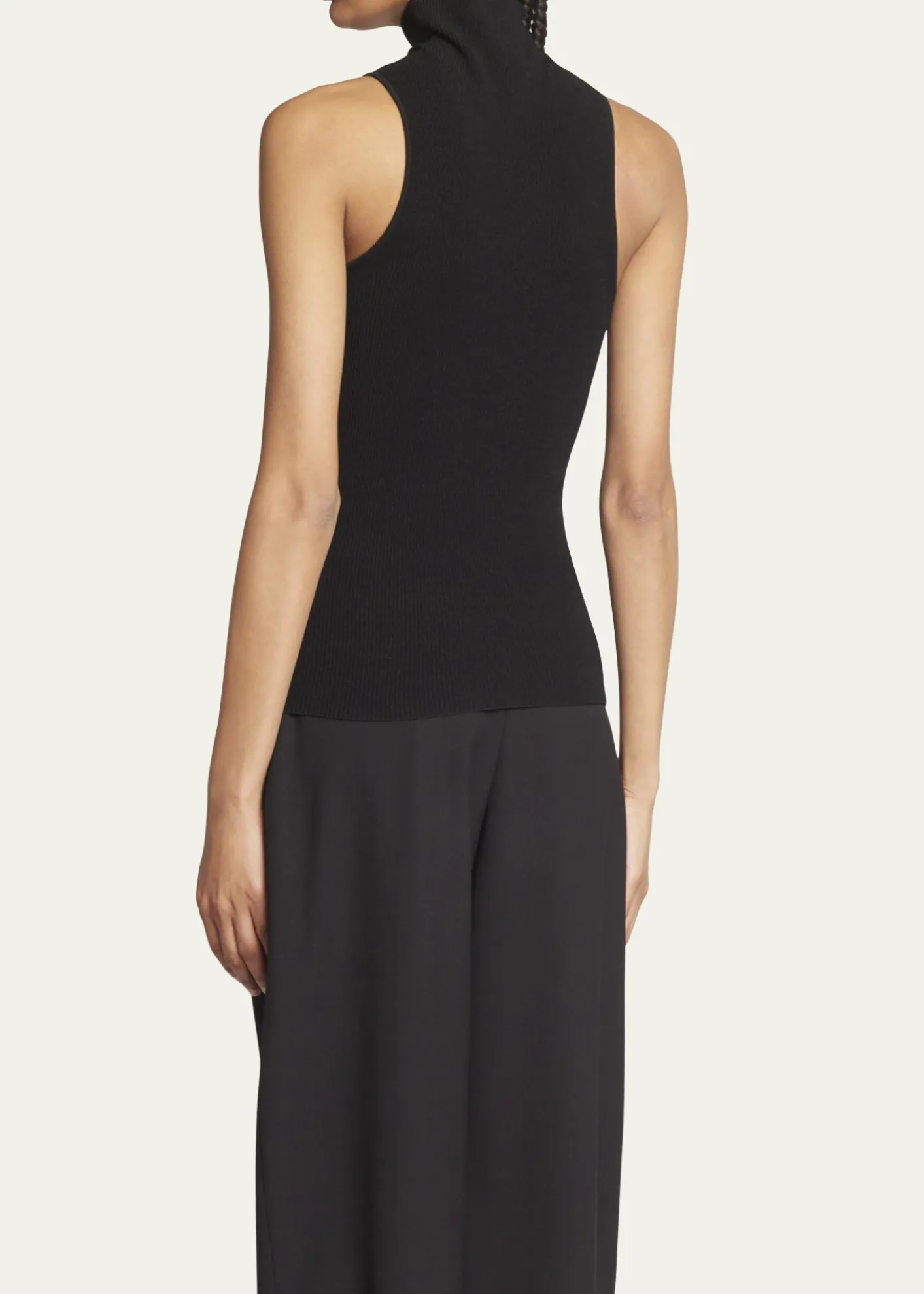 Proenza SchoulerMatte Viscose Knit Ribbed Top