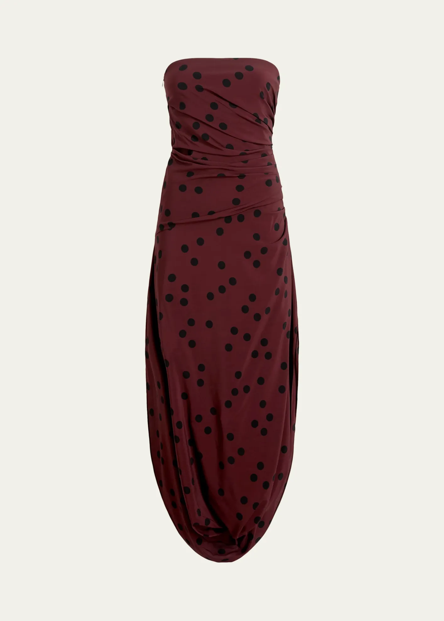 Proenza SchoulerNayara Printed Dot Stetch Viscose Dress