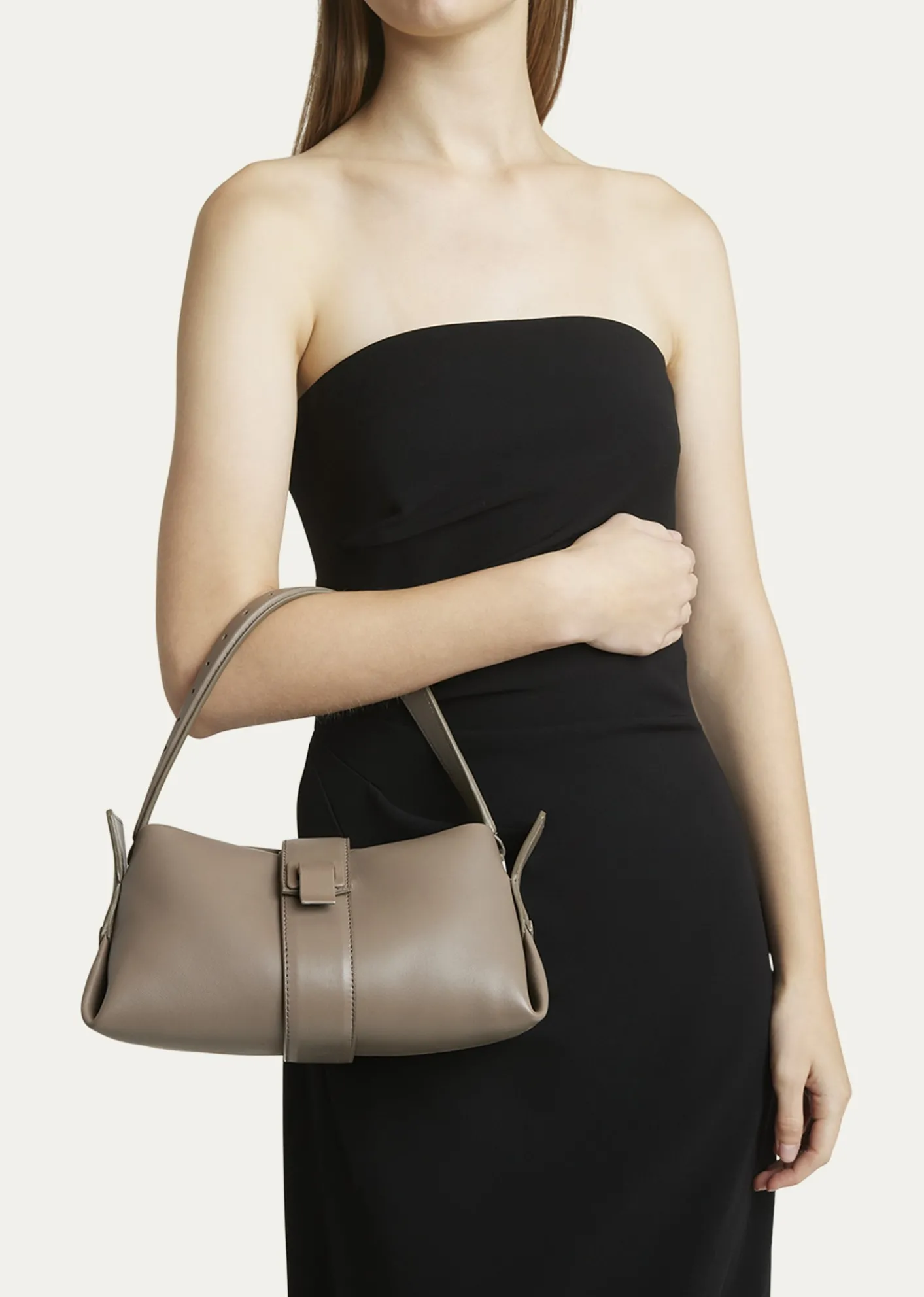 Proenza SchoulerPark Napa Leather Shoulder Bag