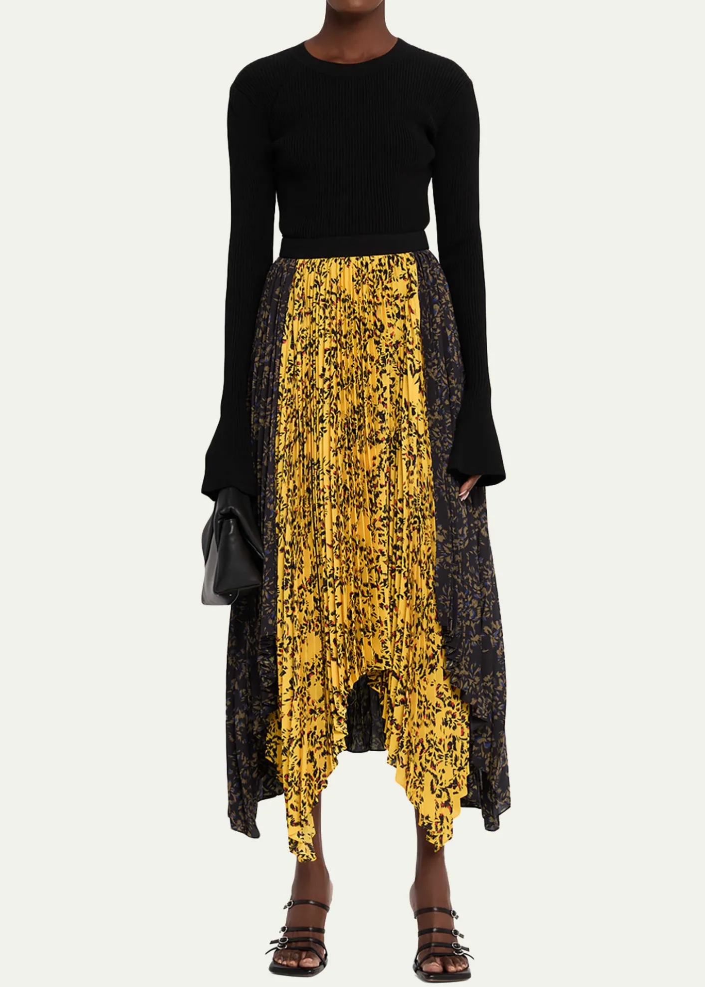 Proenza SchoulerPaulina Pleated Georgette Skirt