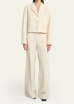 Proenza SchoulerRosalie Wide-Leg Corduroy Pants