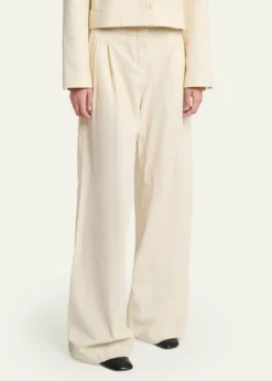 Proenza SchoulerRosalie Wide-Leg Corduroy Pants
