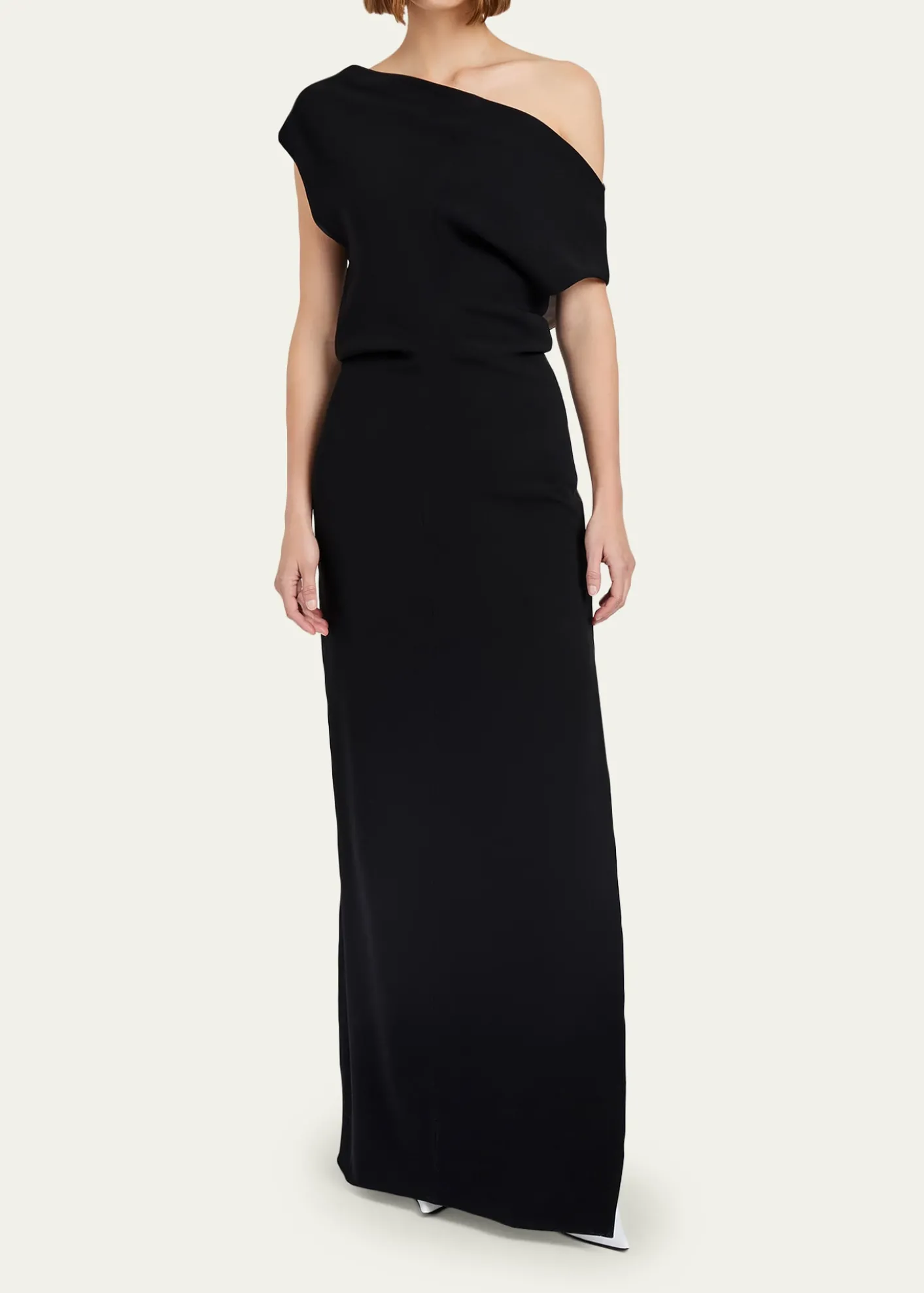 Proenza SchoulerRosina Draped Double-Crepe Dress