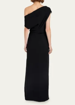 Proenza SchoulerRosina Draped Double-Crepe Dress