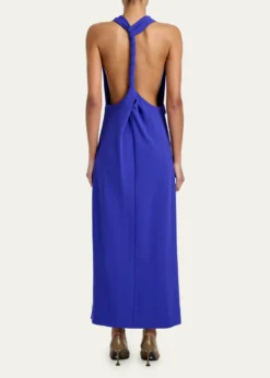 Proenza SchoulerSelena Twisted-Strap Open-Back Maxi Dress