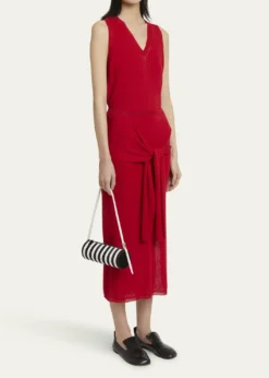 Proenza SchoulerSilo Striped Napa Leather Shoulder Bag