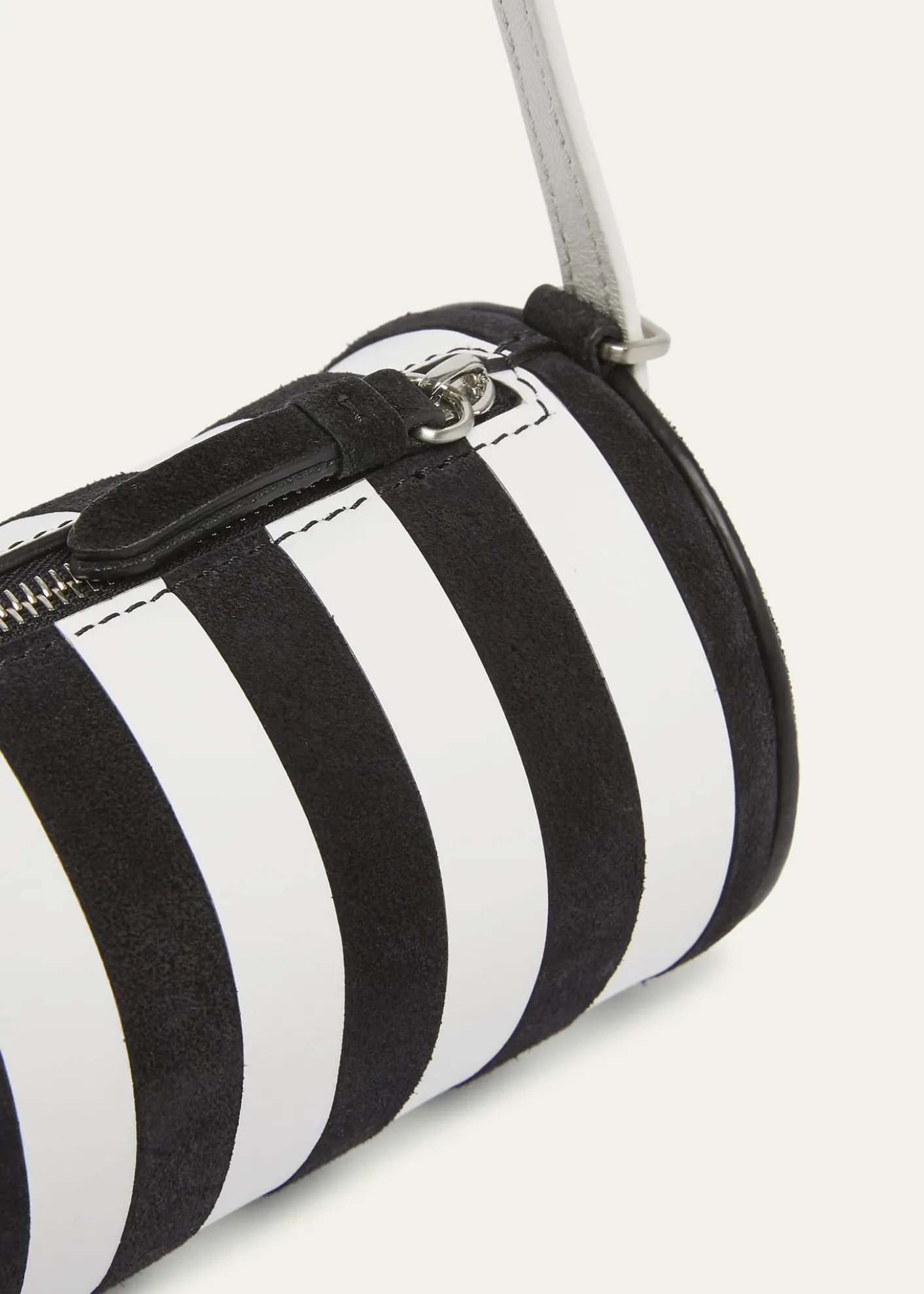 Proenza SchoulerSilo Striped Napa Leather Shoulder Bag