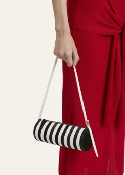 Proenza SchoulerSilo Striped Napa Leather Shoulder Bag