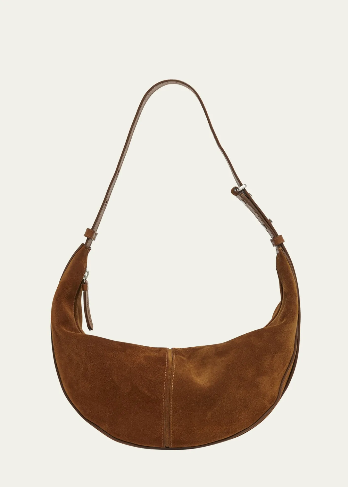 Proenza SchoulerSlide Zip Suede Shoulder Bag